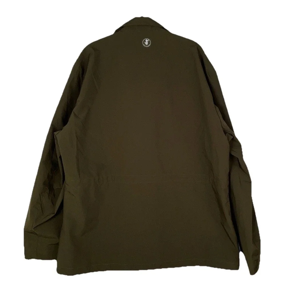 Save The Duck Parka Jacket Women‎ 2XL Olive Recycled Polyester Pro-Tech